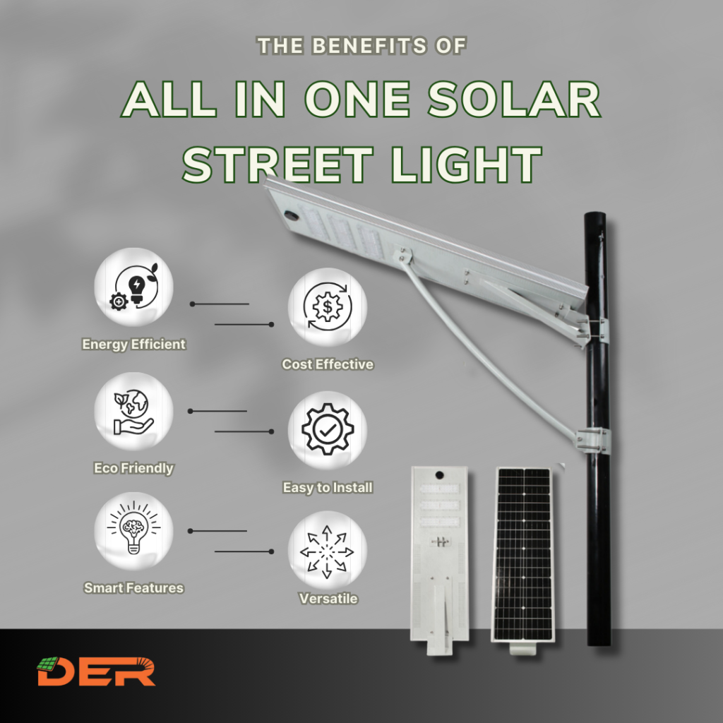 All in one solar street light benefits