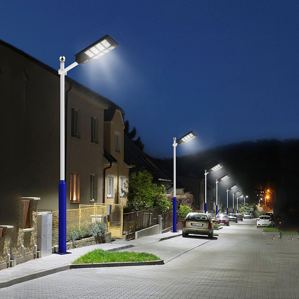 Lampadaires solaires tout-en-un